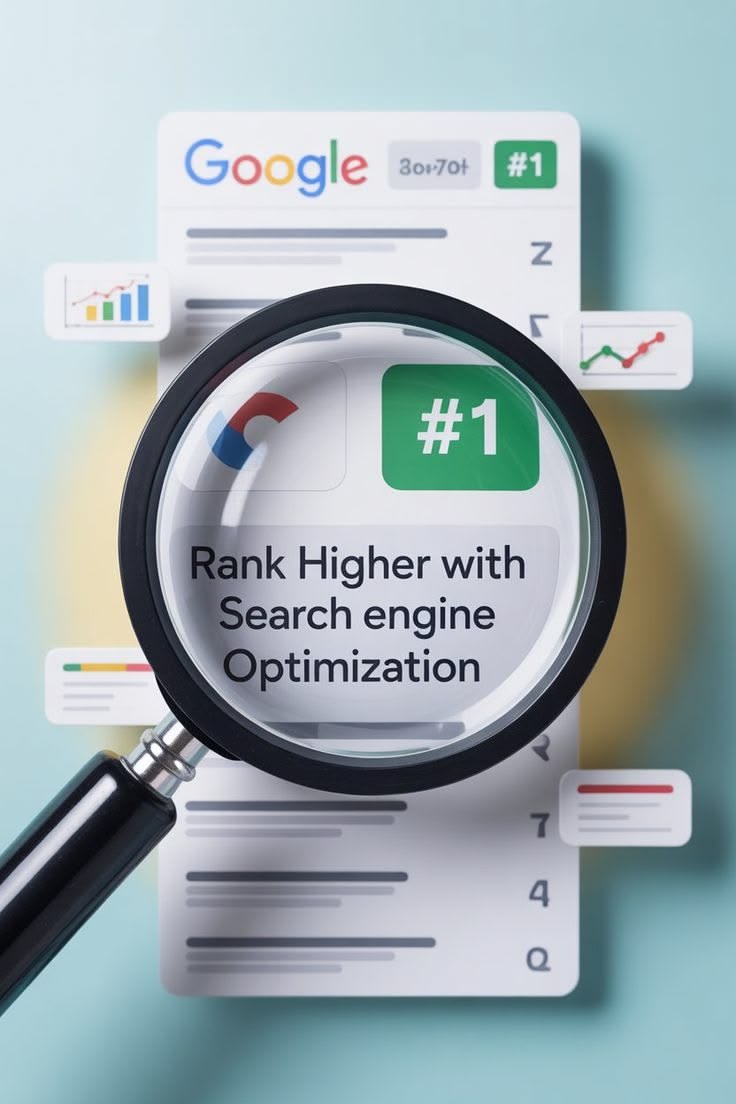 SEO & content growth service workspace